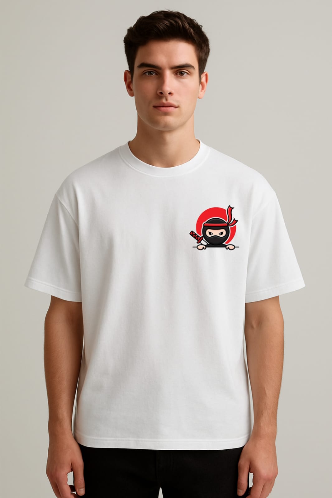 Shadow Strike – Ninja Oversized Tee | RageWolf