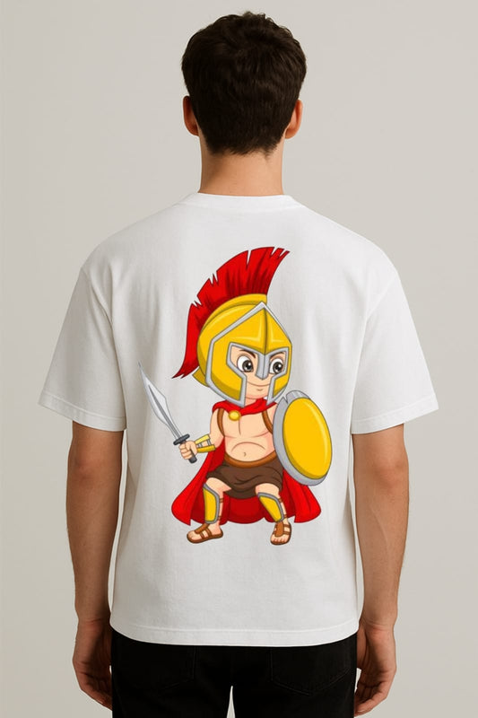Tiny Titan – Baby Warrior Oversized Tee | RageWolf