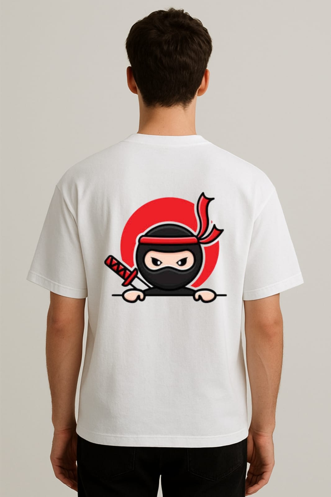 Shadow Strike – Ninja Oversized Tee | RageWolf