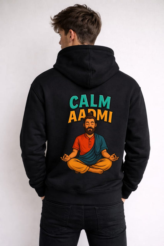 RageWolf Calm Aadmi Zen Hoodie | RageWolf
