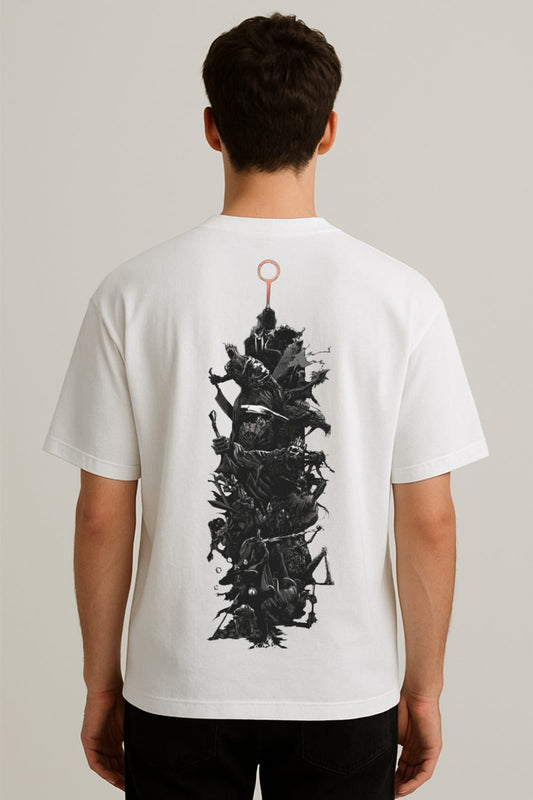 Tower of Shadows – Ghost Legion Oversized Tee | RageWolf