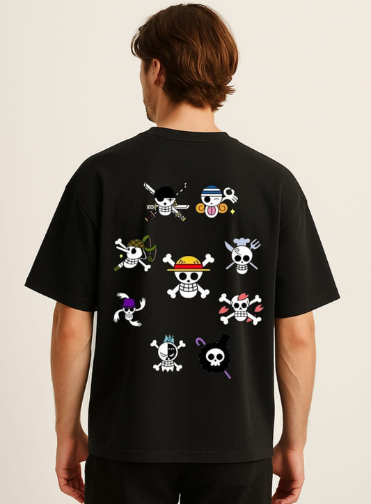 One Crew, One Dream – Straw Hat Jolly Roger Tee | RageWolf