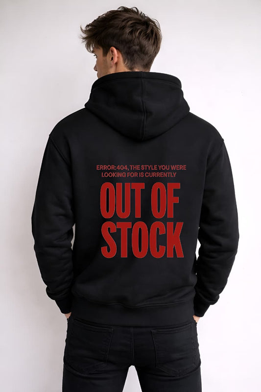 RageWolf Error 404 Out of Stock Backprint Hoodie | Ragewolf