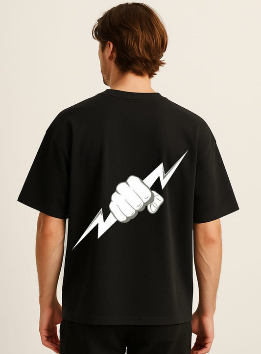 Thunder Fist – Power Surge Oversized Tee | RageWolf