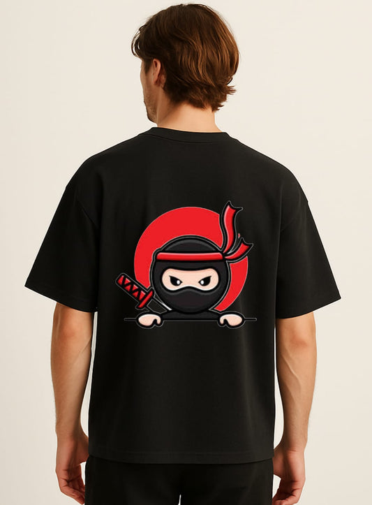 Shadow Strike – Ninja Oversized Tee | RageWolf